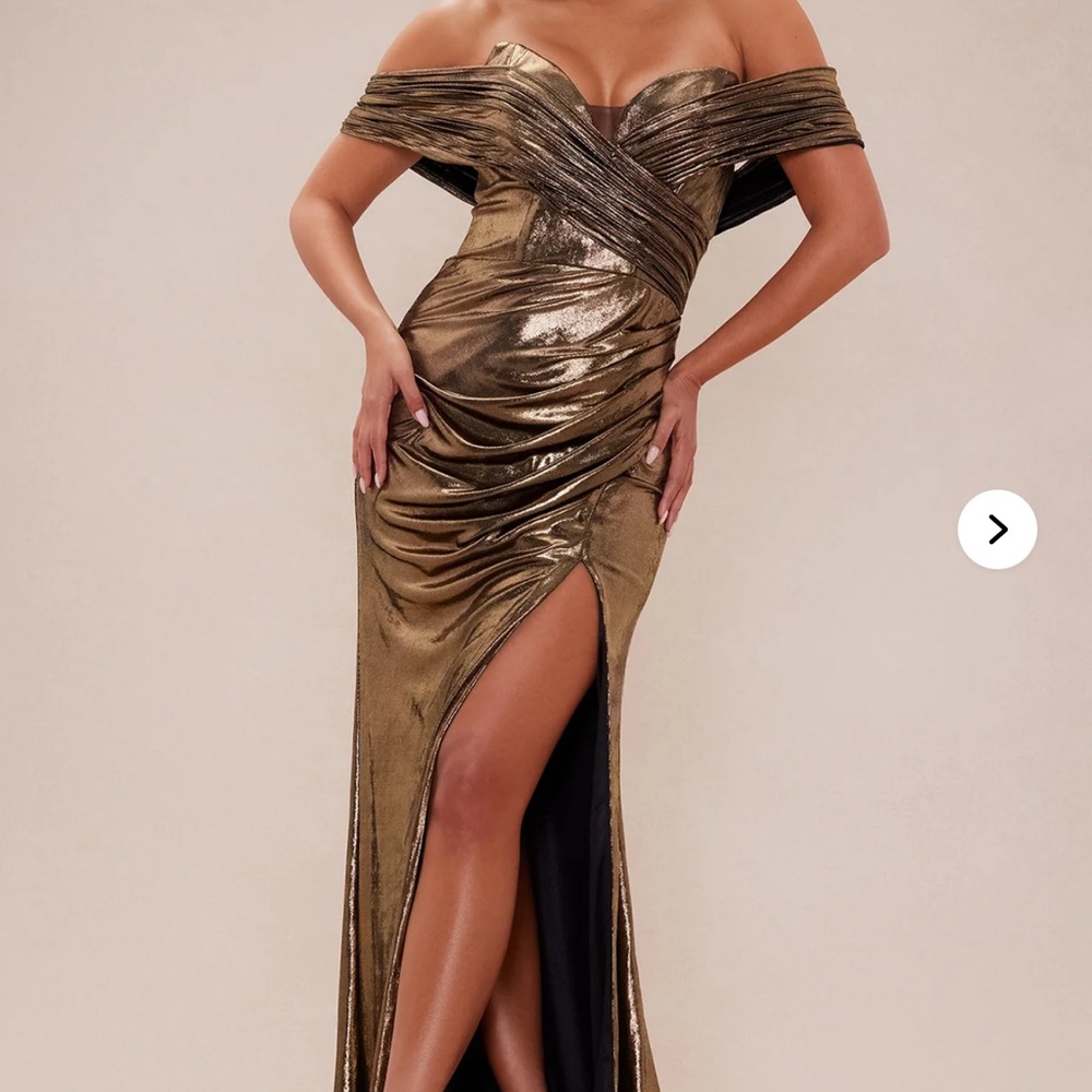 Brand New Gold Gown